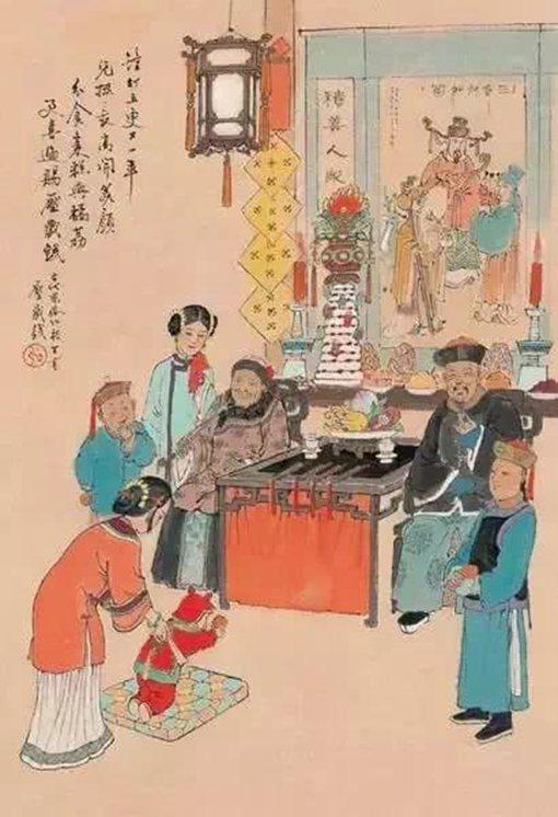 古代春节各项习俗图解 春节传统风俗我们还剩多少?